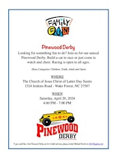 Pinewood Derby Race