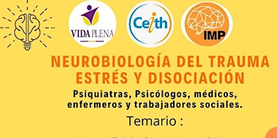 Imagem principal do evento Curso Neurobiología del Trauma, estrés y disociación.