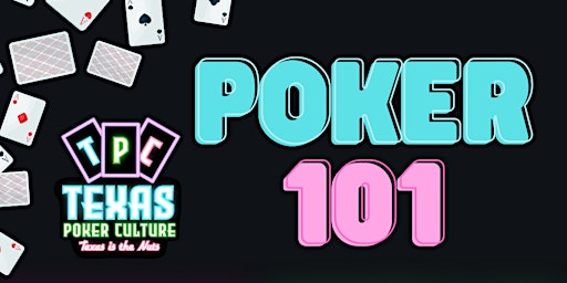 Hauptbild für Poker 101 for beginners!