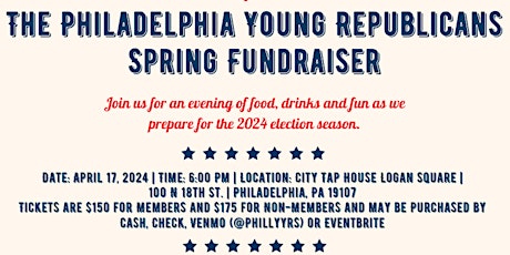 Philadelphia Young Republicans' Spring Fundraiser