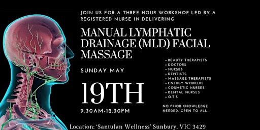 Imagem principal de Manual Lymphatic Drainage (MLD) Facial Massage Workshop