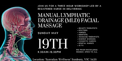 Imagen principal de Manual Lymphatic Drainage (MLD) Facial Massage Workshop