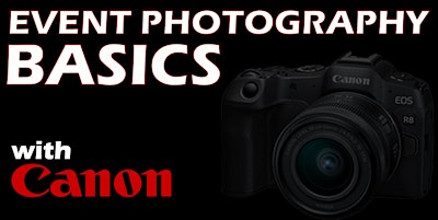 Imagem principal do evento Event Photography Basics w/ Canon