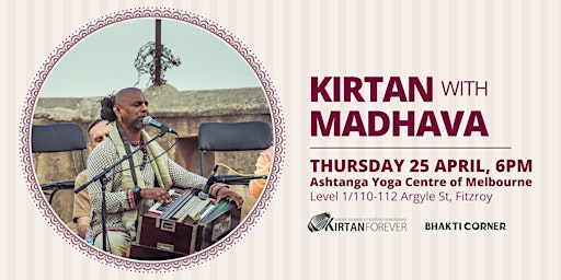 Imagem principal de ChantFest with Madhava: Kirtan Maestro