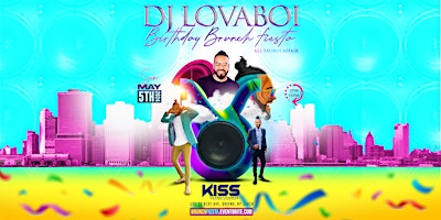 Primaire afbeelding van Brunch Fiesta - DJ Lovaboi Birthday Celebration