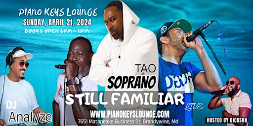 STILL FAMILIA SEXY SUNDAY Day Party @ Piano Keys Lounge Sunday, April 21st primary image