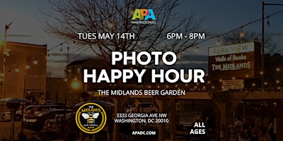 Imagen principal de APA | DC Photo Happy Hour - May 14th!