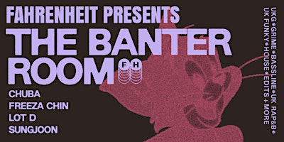 Primaire afbeelding van The Banter Room by FAHRENHEITº @ Bar St Lo