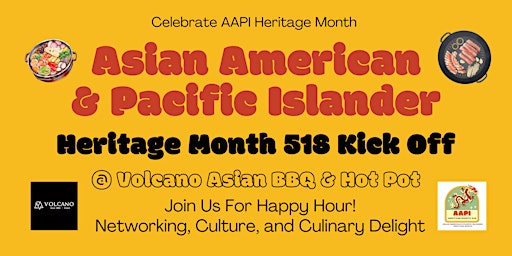 Hauptbild für AAPI Heritage Month 518 | Kick-Off Happy Hour