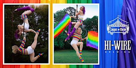 Cirque du Biere: Aerial Pride Party at Hi-Wire Brewing CLT