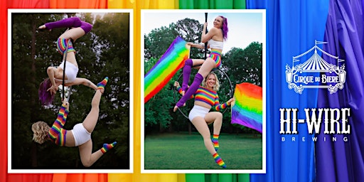 Primaire afbeelding van Cirque du Biere: Aerial Pride Party at Hi-Wire Brewing CLT