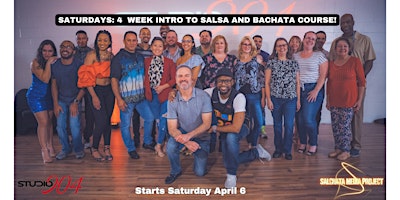 Primaire afbeelding van SATURDAY Four-Week Salsa and Bachata Course
