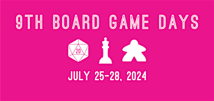 Imagem principal do evento 9th Board Game Days!