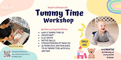 LIFT OFF! Tummy Time Workshop primary image