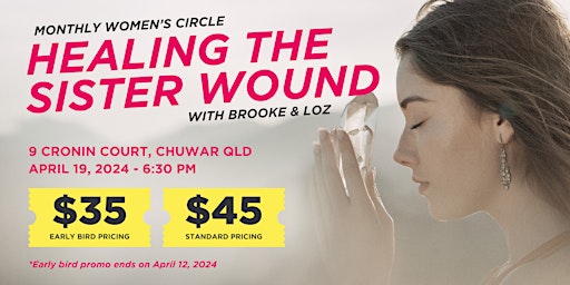 Imagem principal de Monthly Women's Circle - Healing The Sister Wound