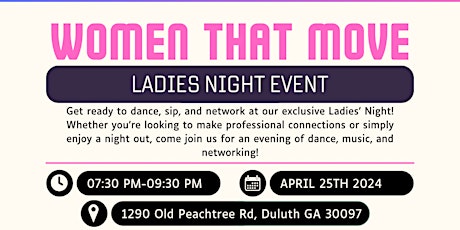 Ladies Night Dance & Networking