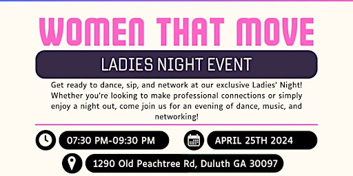 Ladies Night Dance & Networking primary image