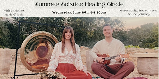 Primaire afbeelding van Summer Solstice Ceremonial Breathwork & Cacao Sound Journey