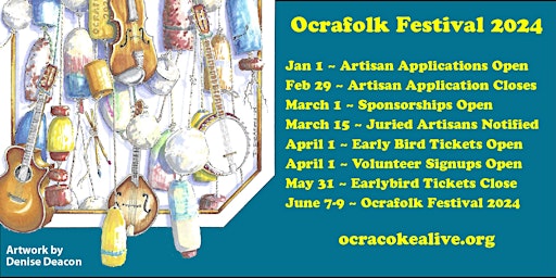 Ocrafolk Music and Storytelling Festival 2024 primary image