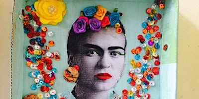 Frida Kahlo Shadow Box; Celebrating Cinco de Mayo primary image