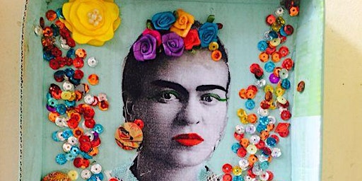 Primaire afbeelding van Frida Kahlo Shadow Box; Celebrating Cinco de Mayo