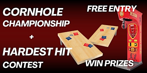 Cornhole Thursdays at Rivalry + Hardest Hit Contest. NO ENTRY FEE primary image