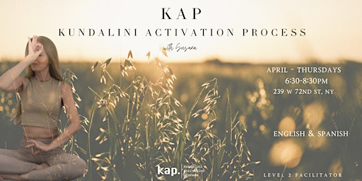 Imagem principal de KAP Kundalini Activation Process with Susana