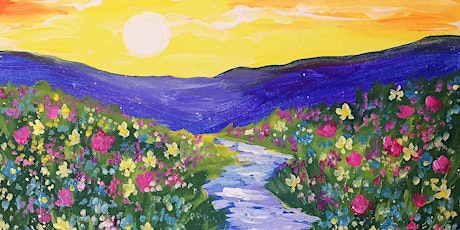 Wildflower Vista - Paint and Sip by Classpop!™