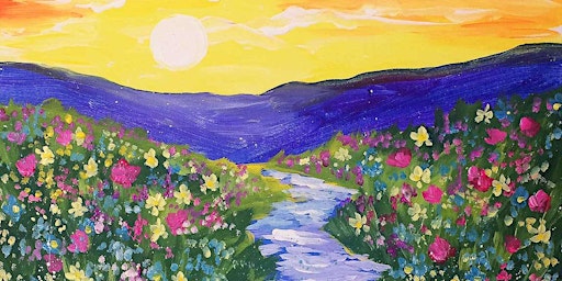Wildflower Vista - Paint and Sip by Classpop!™ primary image