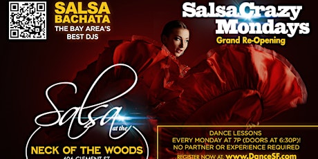 Imagem principal de Salsa Classes - Salsa Lessons for Beginners plus Salsa Bachata Dance Party
