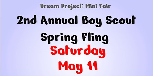 2nd Annual Boy Scout Spring Fling primary image