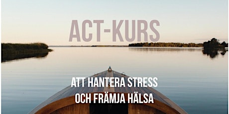 ACT-kurs: Att hantera stress och främja hälsa  primärbild