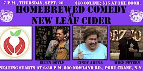Homebrewed Comedy at New Leaf Cider Co.