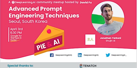 Pie & AI: Seoul - Survey of advanced prompt engineering techniques primary image