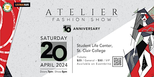 Imagem principal do evento St. Clair College Atelier 2024 Fashion Show