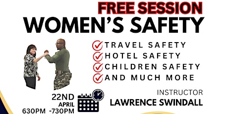 Free Women's Traveling Safety Session in Olive Branch, MS