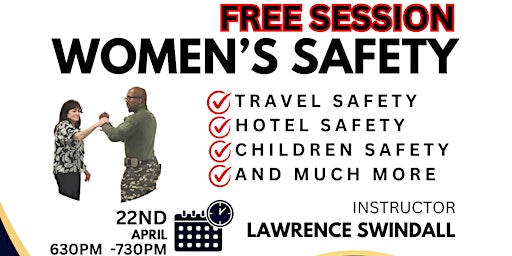 Hauptbild für Free Women's Traveling Safety Session in Olive Branch, MS