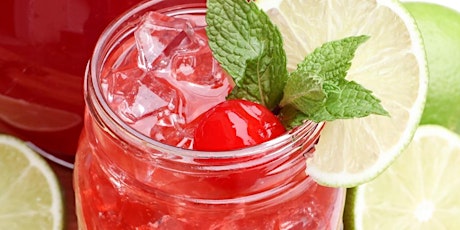 "Crafting Elegance: Vanilla, Cherry, Lime Vodka Soda  & Gold Rush Margarita" Class