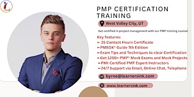 Primaire afbeelding van PMP Exam Prep Certification Training  Courses in West Valley City, UT