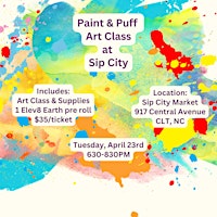 Paint & Puff at Sip City  primärbild