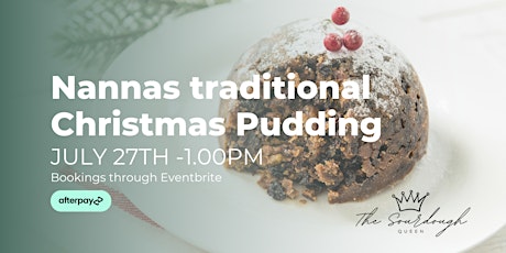 Make my Nannas traditional English Christmas Pudding from scratch!