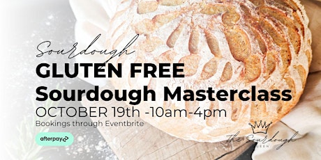 2024 OCTOBER GLUTEN FREE (ONLY) Sourdough Masterclass