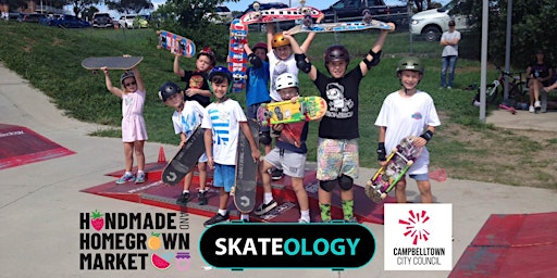 Imagem principal do evento FREE Skate Workshop #2 at Campbelltown's Hand Made & Home Grown Markets