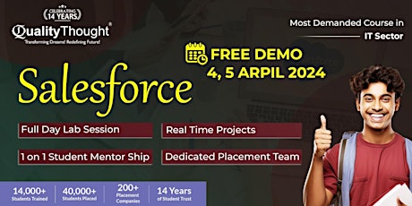 Free Demo On Salesforce primary image