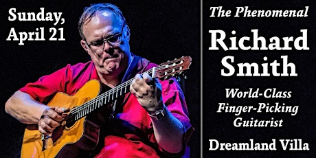 The Phenomenal Richard Smith - Finger-Picking Guitarist -  Dreamland Villa