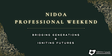 NIDOA Professional Weekend