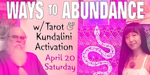 Primaire afbeelding van Ways to Abundance with Tarot & Kundalini Activation (KA)