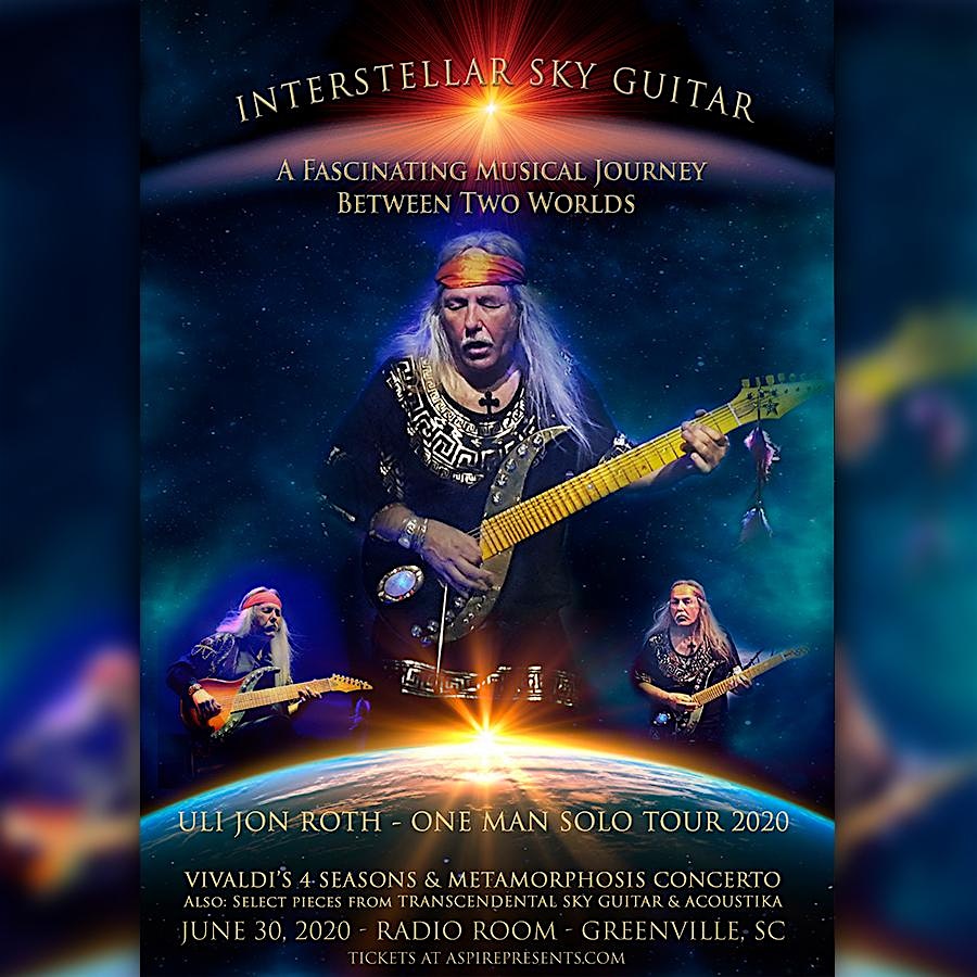 Uli Jon Roth Tickets Radio Room Greenville Sc June
