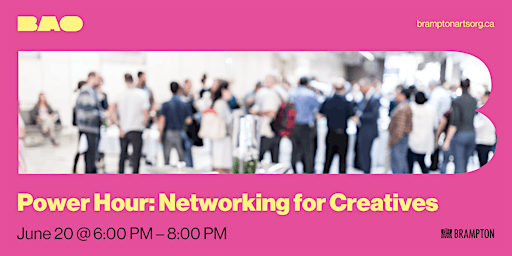 Hauptbild für Power Hour: Networking for Creatives – Skills to Succeed