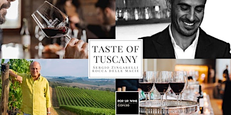 TASTE OF TUSCANY: SOIRÉE WITH ROCCA DELLA MACÌE - FRI 31 MAY - 7-9PM primary image